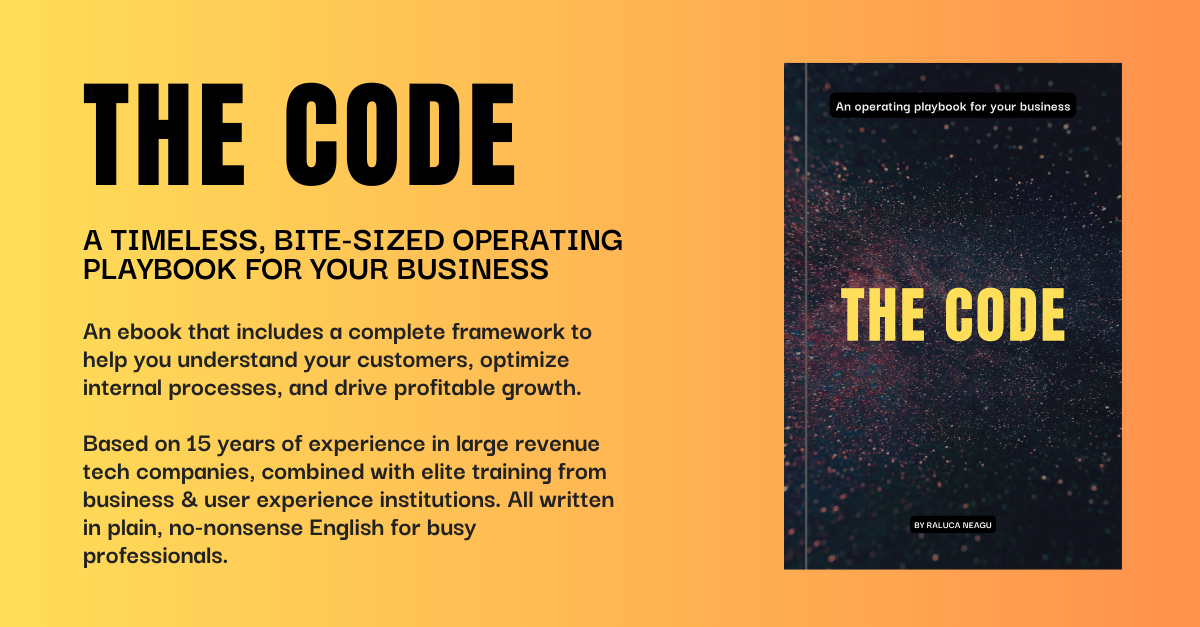 The Code: Your Operating Playbook for Business Success